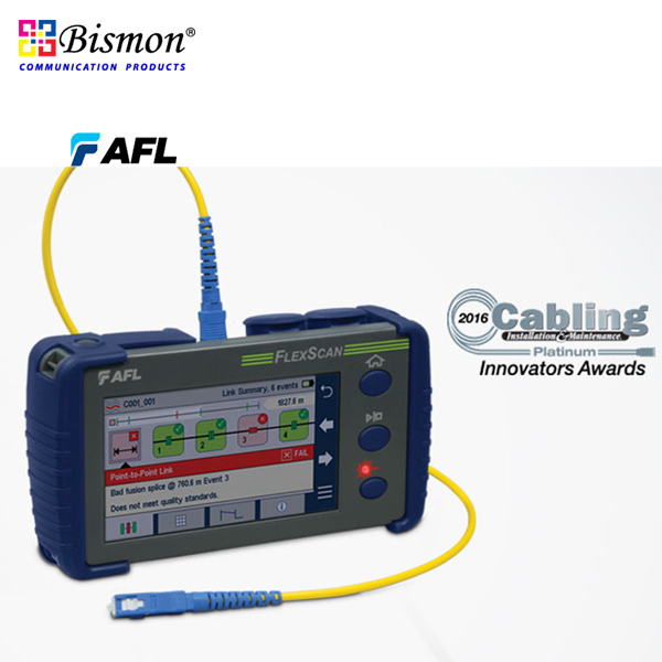 FlexScan OTDR with SmartAuto? and LinkMap?